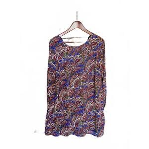 Dex Sheer Lined Short Swing Tunic Dress Size Small